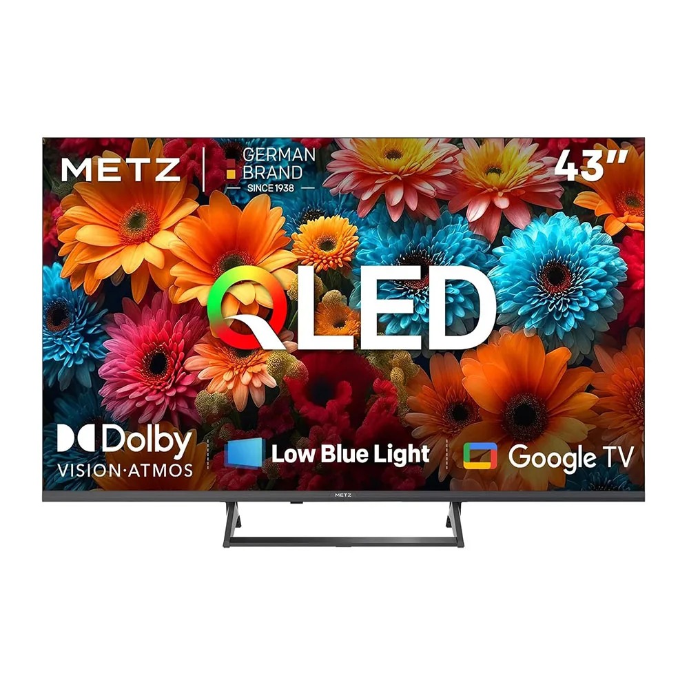 Téléviseur Smart TV QLED 4K Metz 43" Google TV Hub Gaming 43MQF7500Z